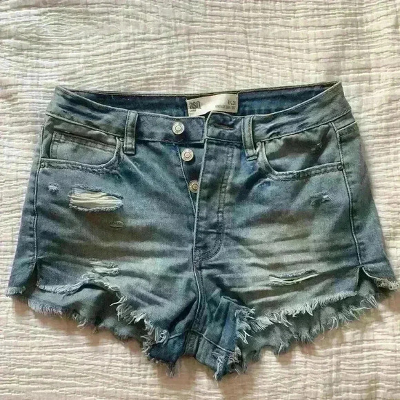 Pacsun High-Waisted Denim Shorts - Picture 1 of 3